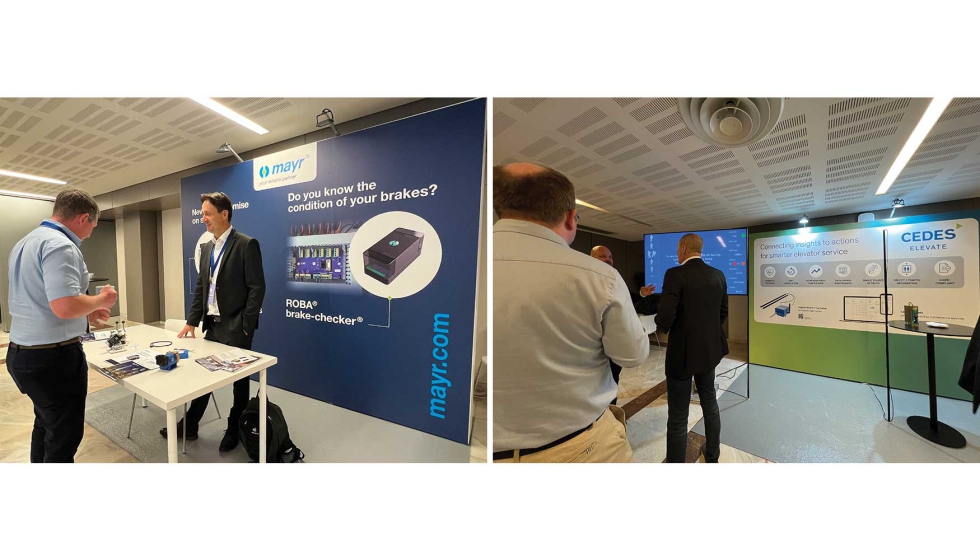 El programa tcnico se complet con la exposicin de soluciones por parte de algunas firmas participantes