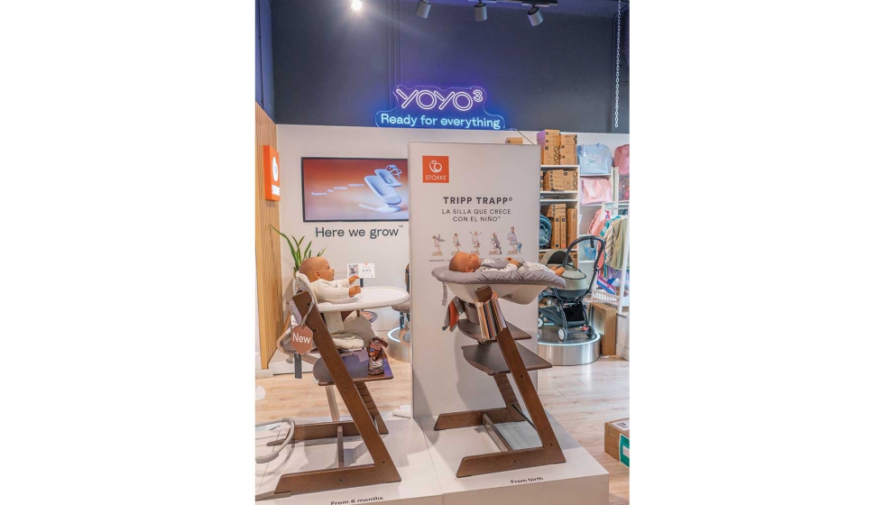 El establecimiento presenta una oferta integral de productos de puericultura