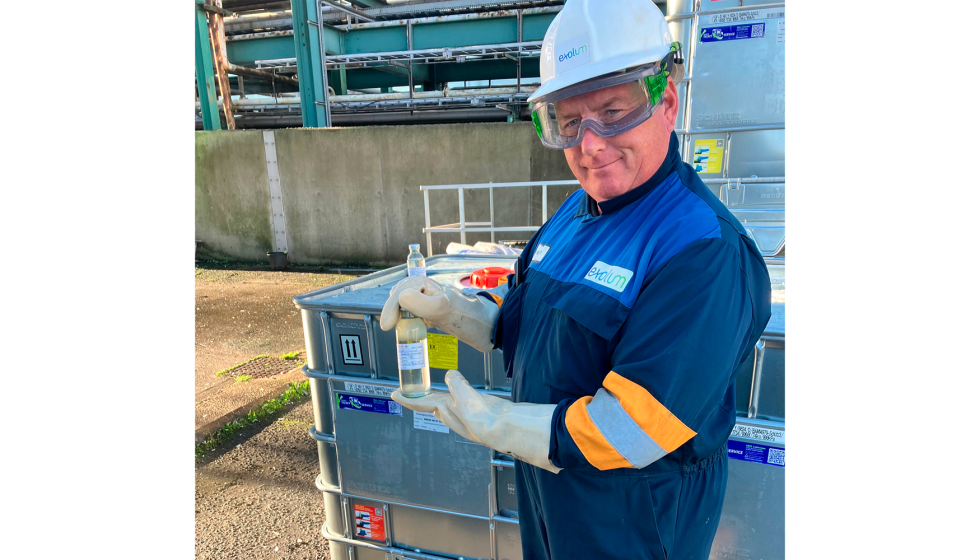 El ensayo tcnico implic el transporte de 400 millones de litros de LOHC a travs de un oleoducto de 1...