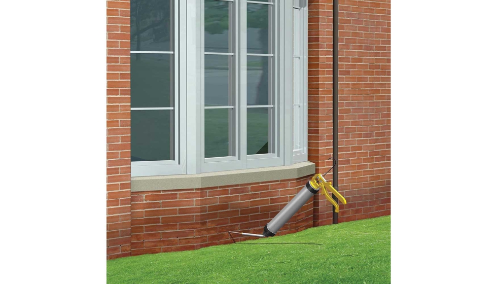 SikaMurInjectoCream-100 forma una barrera permanente de estanqueidad y bloquea la futura ascensi�n de humedad