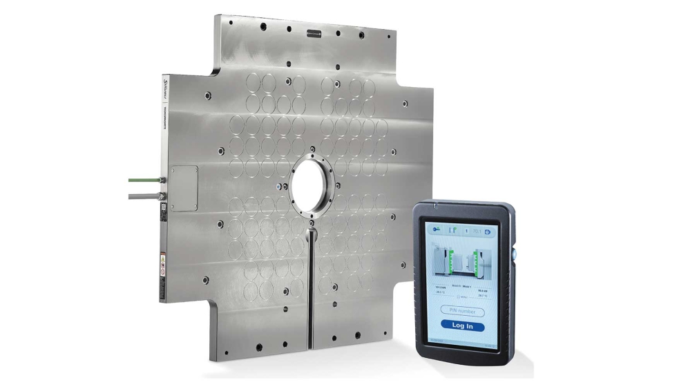 Sistema de embridado magntico de moldes QMC123 para mquinas de inyeccin de plsticos