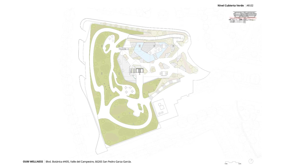 Plano de este edificio futurista que cumple con las ms estrictas certificaciones