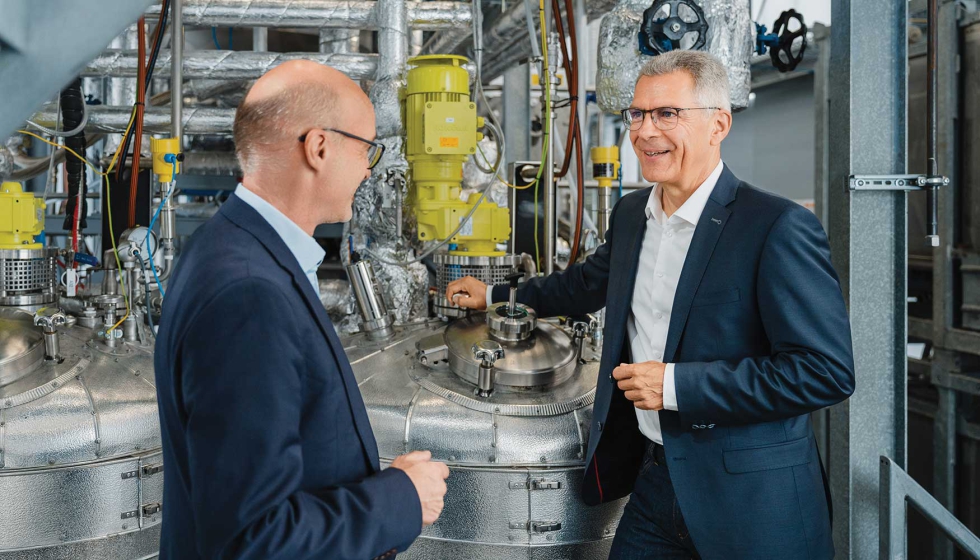 Expertos en reciclaje Dr. Martin Schlummer y Dr. Andreas Murer