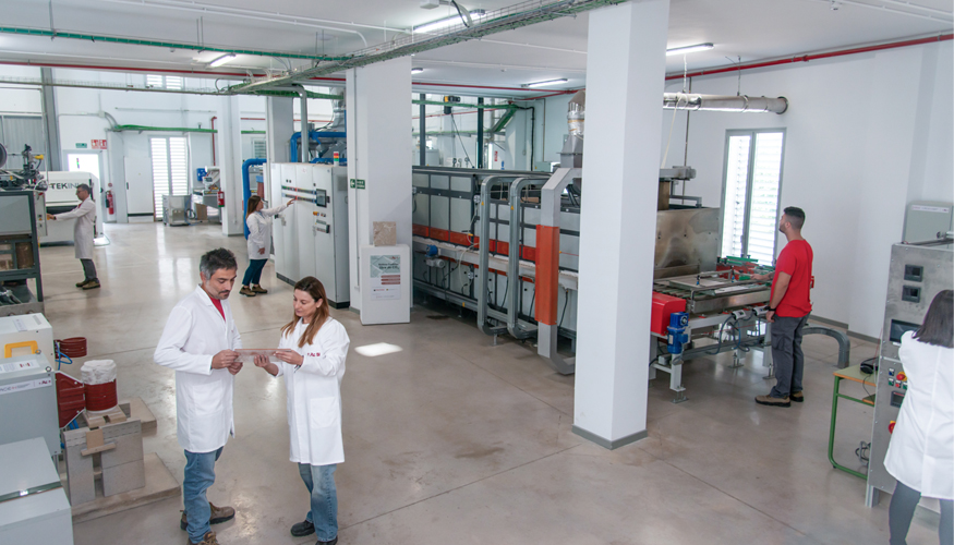 La implementacin del horno monoestrato elctrico supone una transformacin tecnolgica en la industria cermica. Foto: ITC...