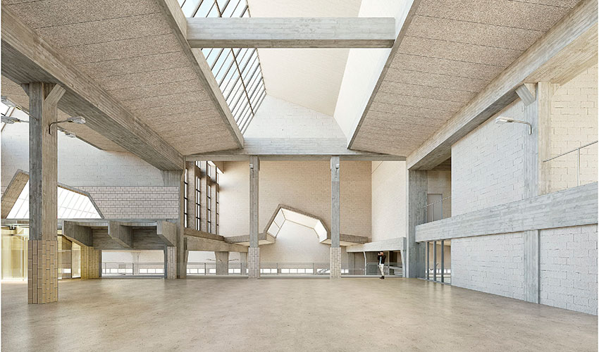 Interior do Clesa Innovation Center