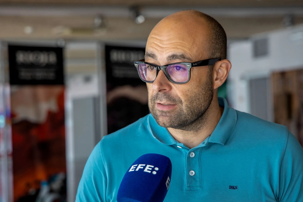 Pablo Franco durante una entrevista. EFE/Raquel Manzanares