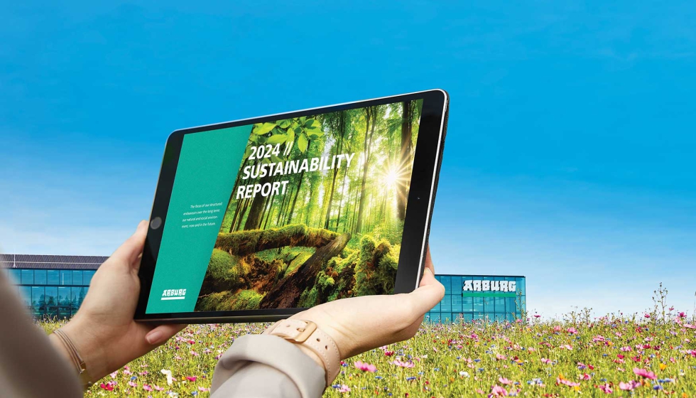 El informe de sostenibilidad 2024 de Arburg solo est� disponible en formato digital en el sitio web de la empresa:
https://www.arburg...