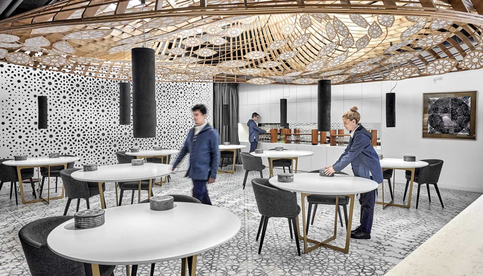 La labor de investigacin con documentalistas, historiadores, arquelogos y diseadores han conformado el universo de Noor...