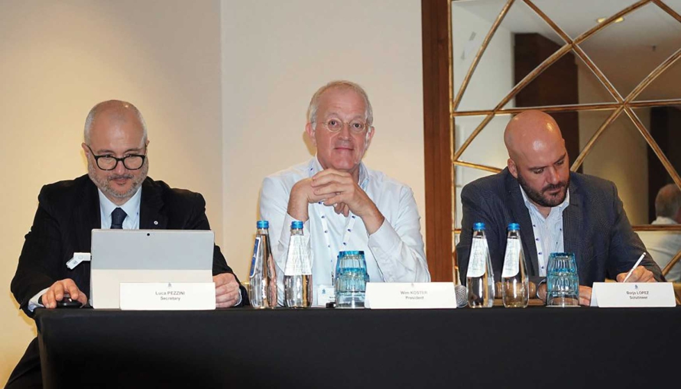 Un momento de la asamblea y conferencia de ELA celebradas en Varsovia