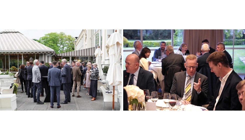 La confererencia ofreci momentos de relacin, adems de un interesante programa de conferencias