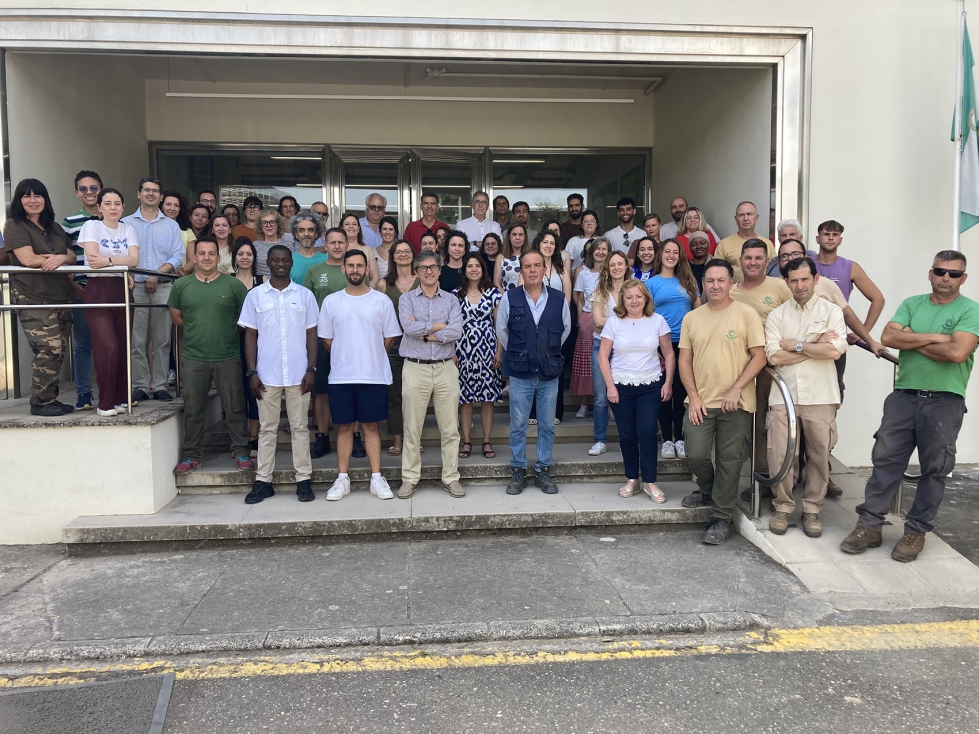 Integrantes del Departamento de Mejora Vegetal del IAS-CSIC