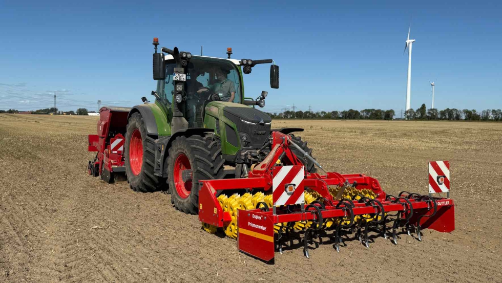 El concepto general de la serie Fendt 500 Vario est diseado para altas cargas tiles y de enganche