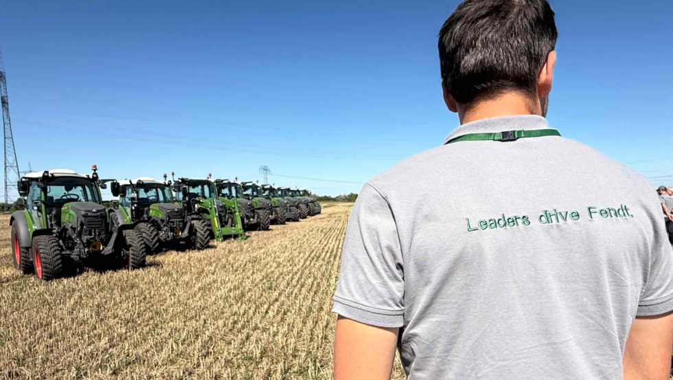 Una decena de tractores fueron los protagonistas de los Fendt Press Camp 2025