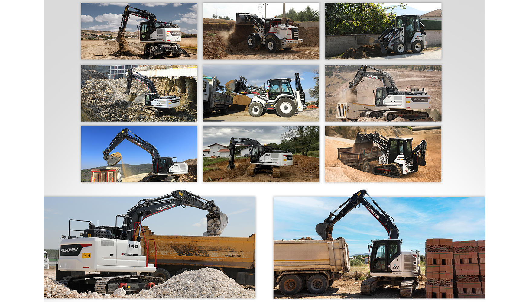 Hidromek exhibir 11 modelos en Nordbau 2025