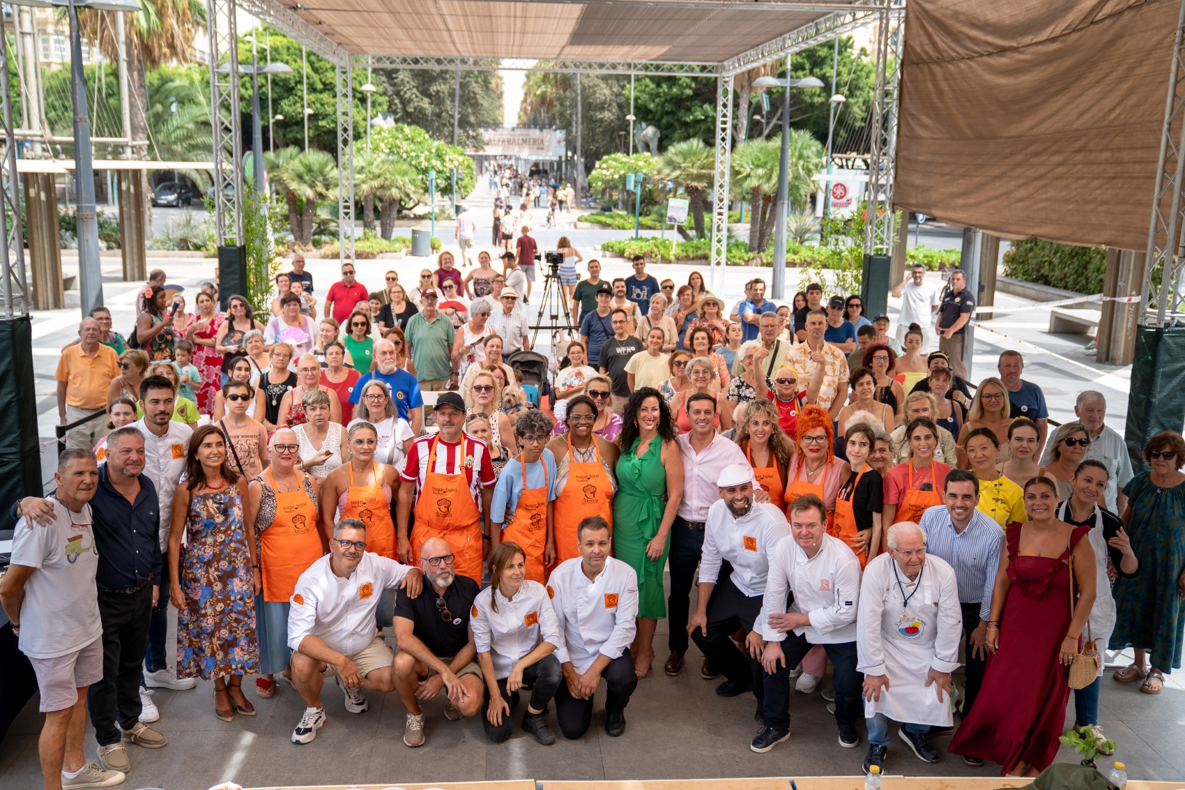 Imagen de los participantes en el 29 edicin del Concurso de Gastronoma Almeriense