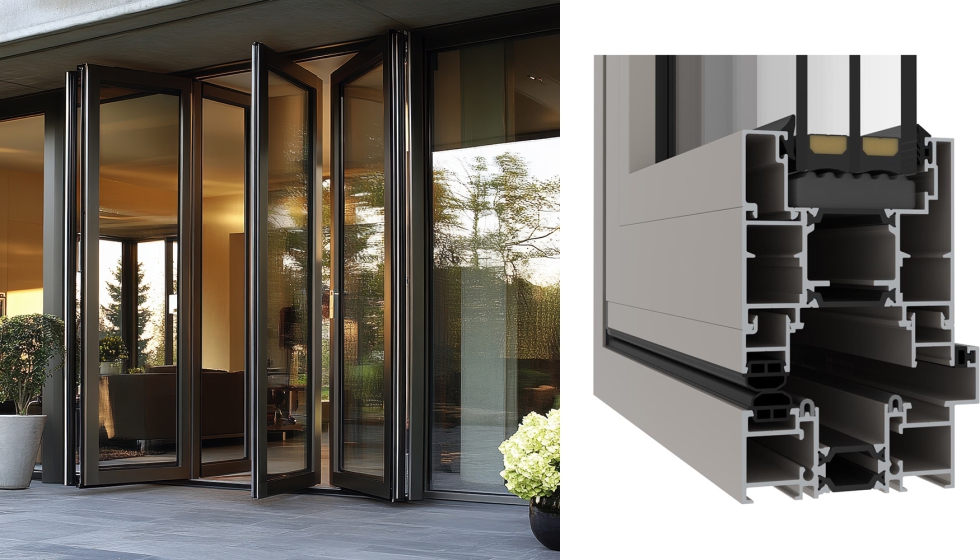 Plegable MAX, de Grupo Ayuso, es un sistema vers�til que aporta un valor arquitect�nico tangible, al tiempo que responde a una necesidad funcional...