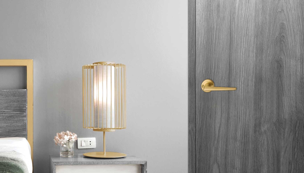 La tecnolog�a de bloqueo de MIniLock, de HOPPE, est� discretamente integrada en las rosetas