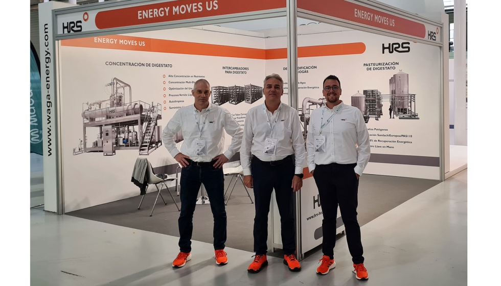 El equipo HRS y sus caractersticos zapatos naranjas volvern al Saln del Gas Renovable de Valladolid el proximo octubre...