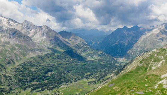 El gran valle central...