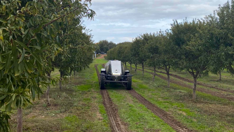 El pulverizador semiautnomo GUSS ha estado presente en varios eventos en Espaa