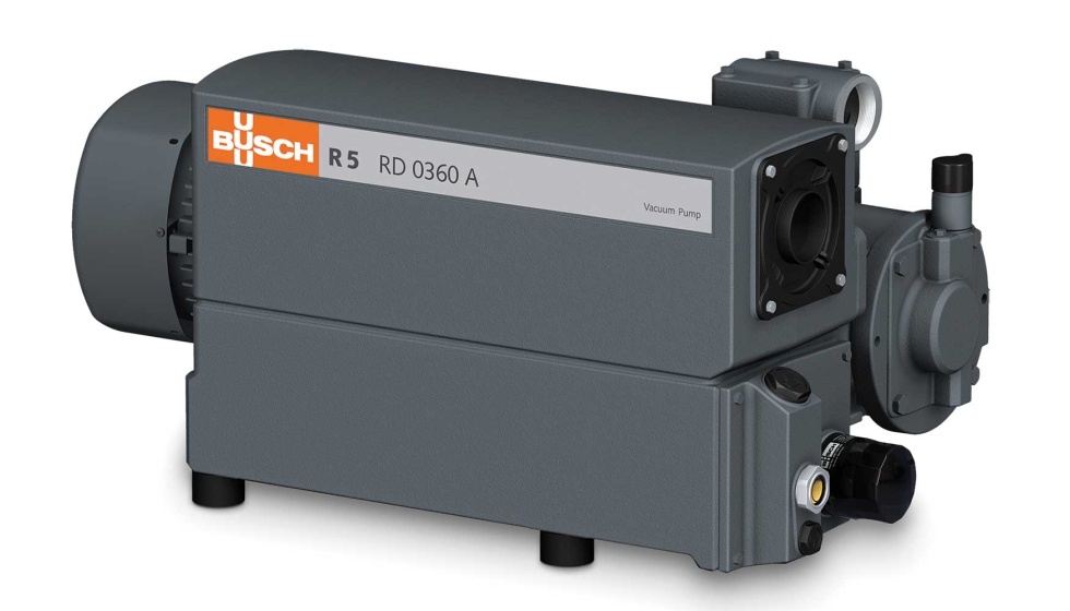 La bomba de vaco de paletas rotativas R 5 RD 0360 A pertenece a la nueva generacin de bombas de vaco para envasado