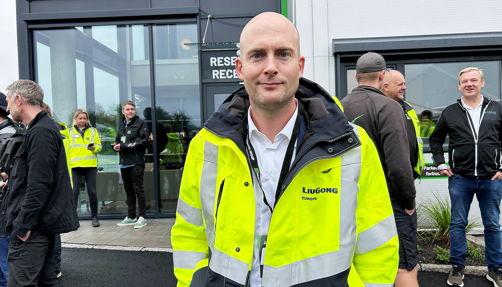 Dagfinn S�g�rd, director regional de ventas para Escandinavia de LiuGong Europe