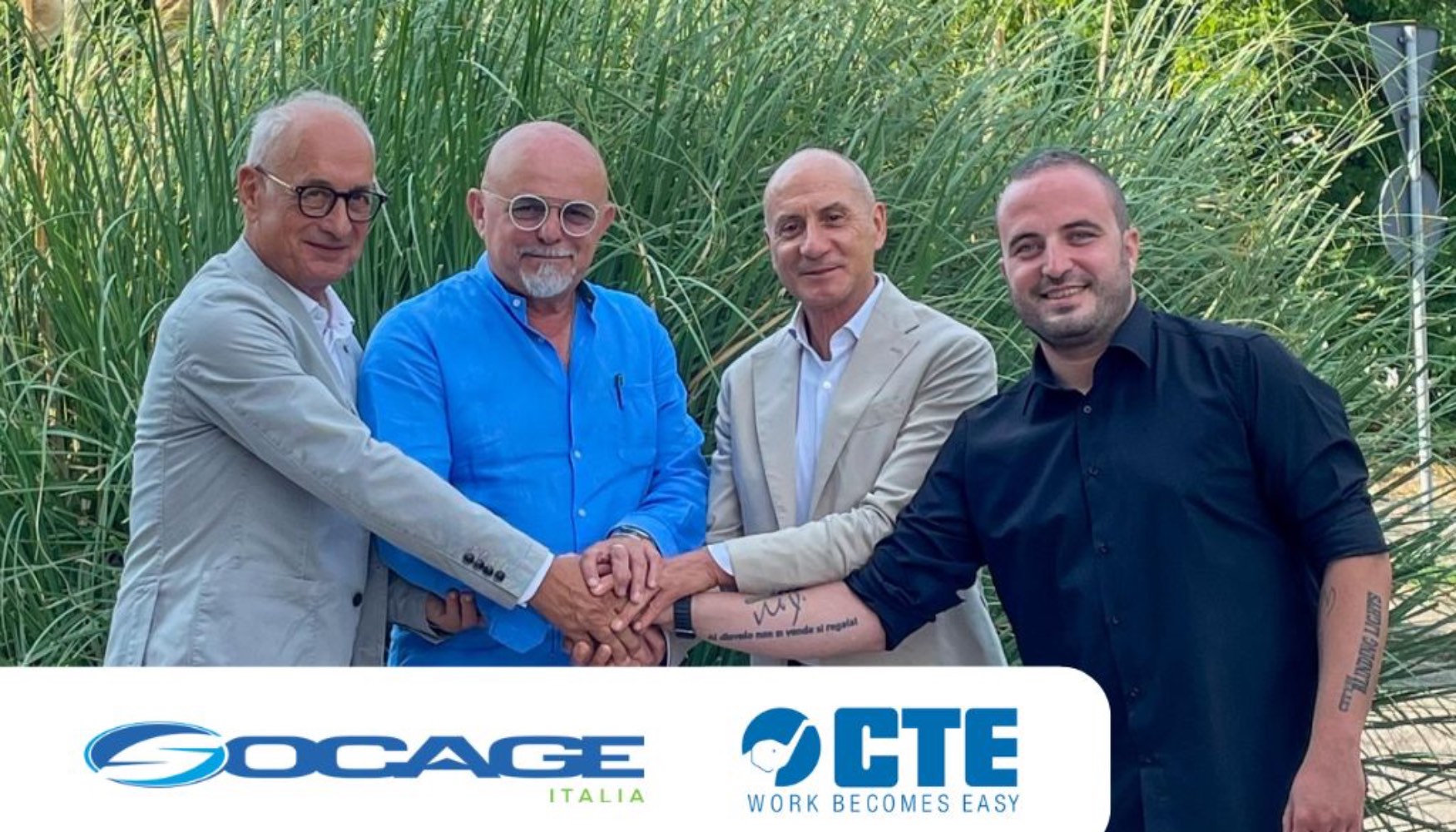 Firma del acuerdo entre Socage y CTE
