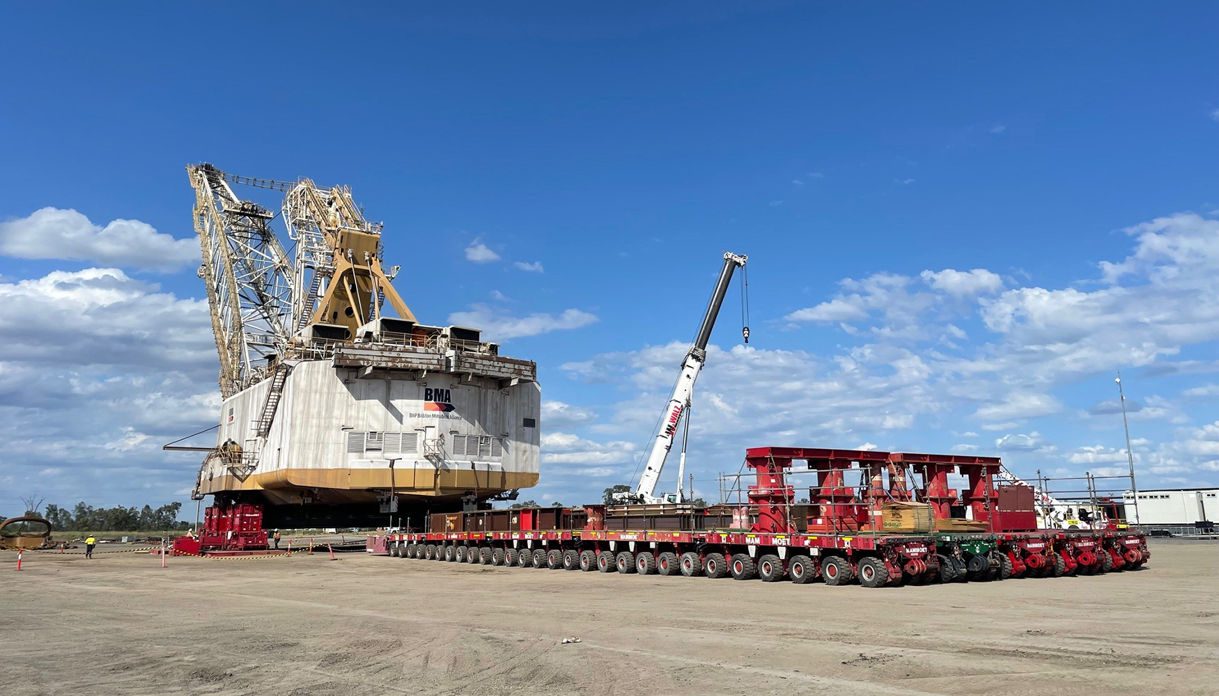 Transporte de la dragalina