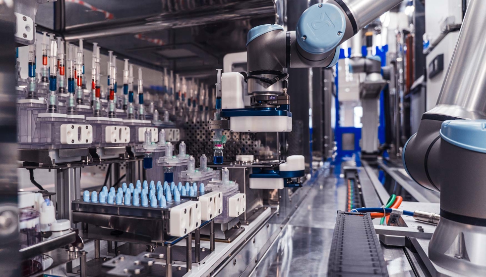 Los cobots UR son compatibles con los requisitos de sala limpia, con algunos modelos clasificados como ISO clase 4 para salas limpias...