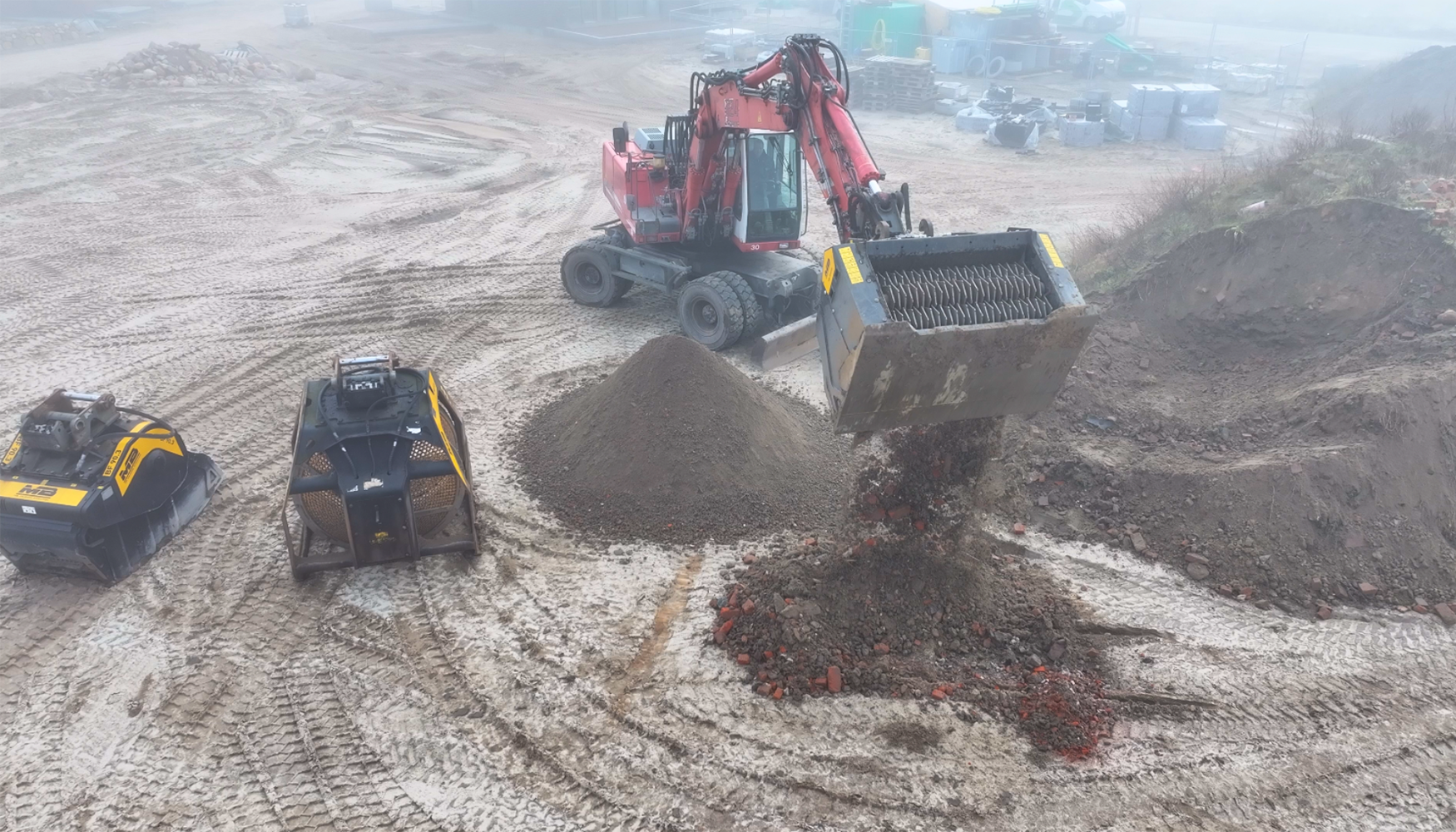 Cuchara MB-HDS320 en la isla de Sylt, Alemania