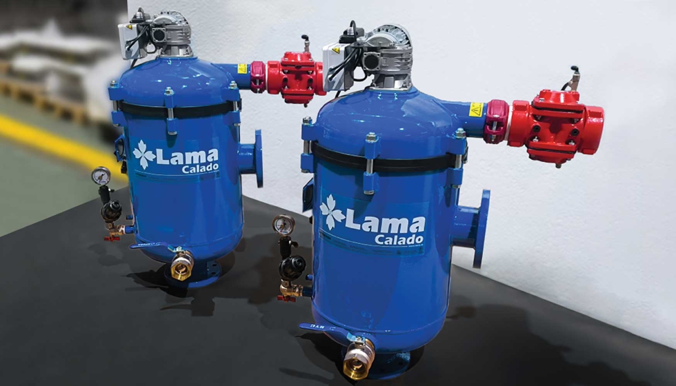 Lama ha instalado una solucin de filtracin automtica en una central de datos de nueva construccin en Alemania...