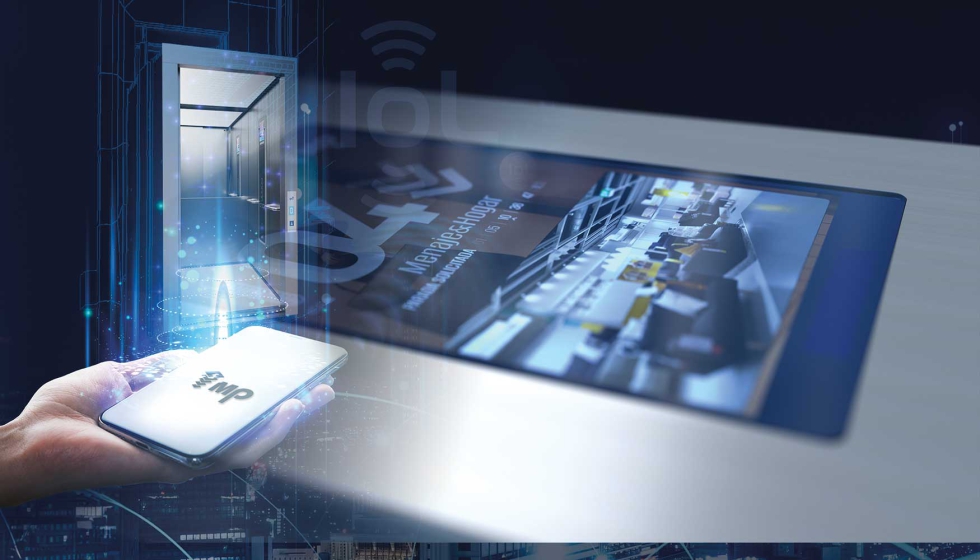 MP refuerza su ecosistema de ascensores conectados con el nuevo display TFT-100E