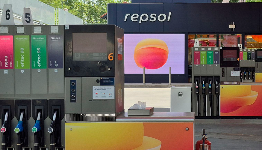 El objetivo de Repsol es finalizar el mes de septiembre con 46 estaciones que ofrezcan Di�sel Nexa 100% renovable...