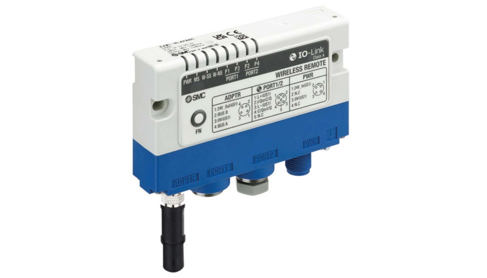 EXW1, Sistema de comunicaci�n inal�mbrico, tipo compacto, M�dulo remoto, compatible con IO-Link
