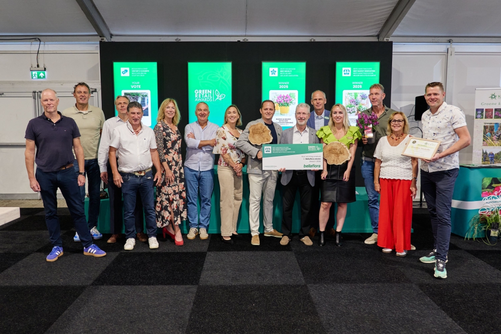 Entrega de los Green Retail Awards, uno de los momentos m�s esperados de la edici�n de oto�o en Hazerswoude/Boskoop