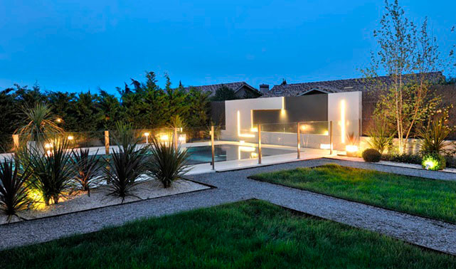 Menos elementos, m�s esencia. Jard�n minimalista dise�ado por Fernando Pozuelo