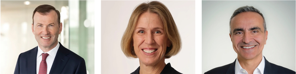 De izquierda a derecha: Alexander Knauf, Kristin Neumann y Murat Akyildiz