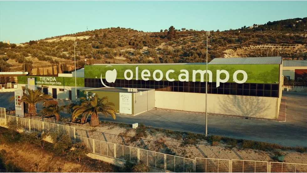 Panormica de la almazara Oleocampo