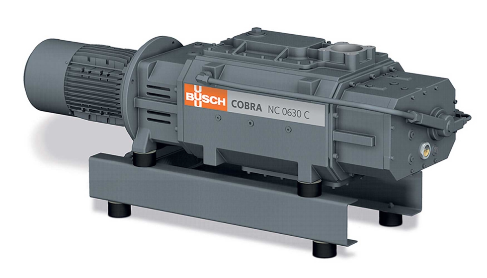 Fig. 3: Las bombas de vaco de tornillo Cobra se utilizan como bombas primarias en evaporadores de capa fina y destiladores de corto recorrido...
