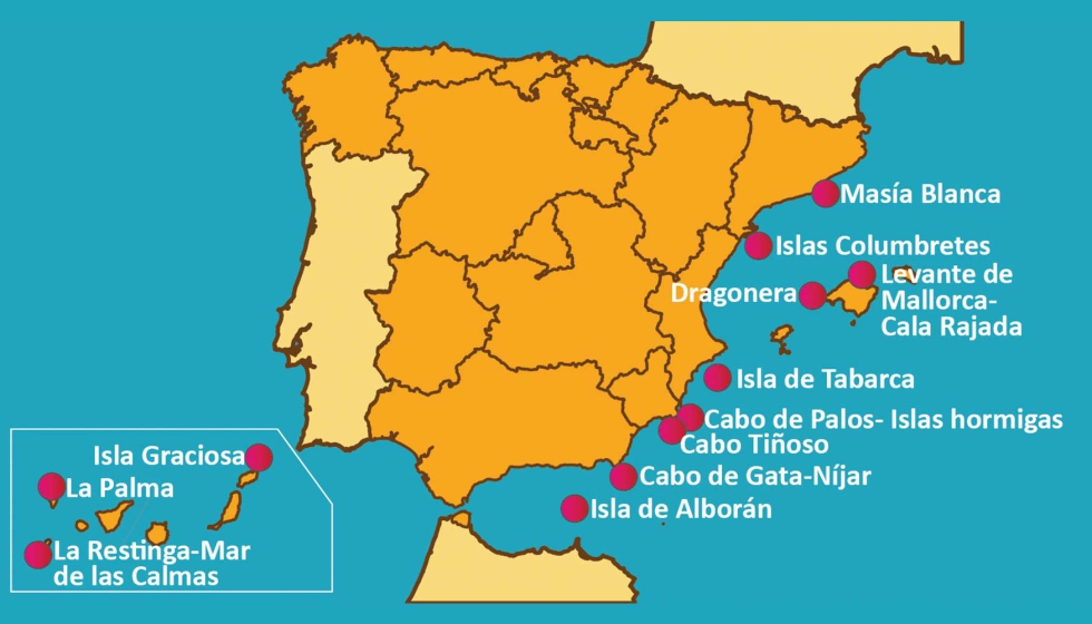 Las 12 reservas marinas declaradas suman m�s de 105.000 hect�reas de superficie protegida