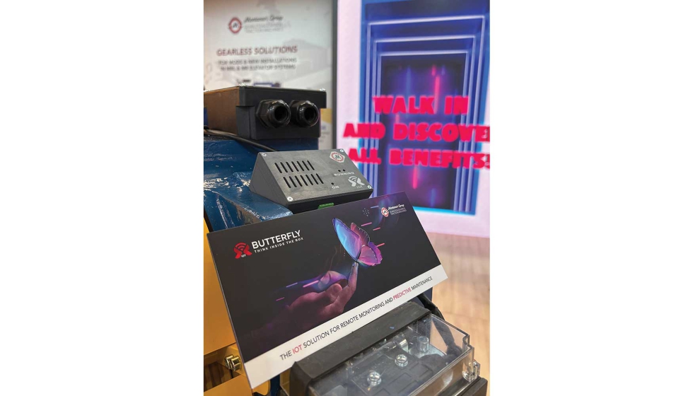 Junto con su patente Butterfly IoT para mantenimiento predictivo, Montanari presentar la gama MB de mquinas gearless con correa...