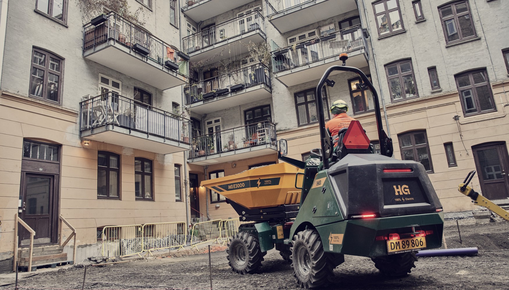 Nuevo dumper E3000 de HG