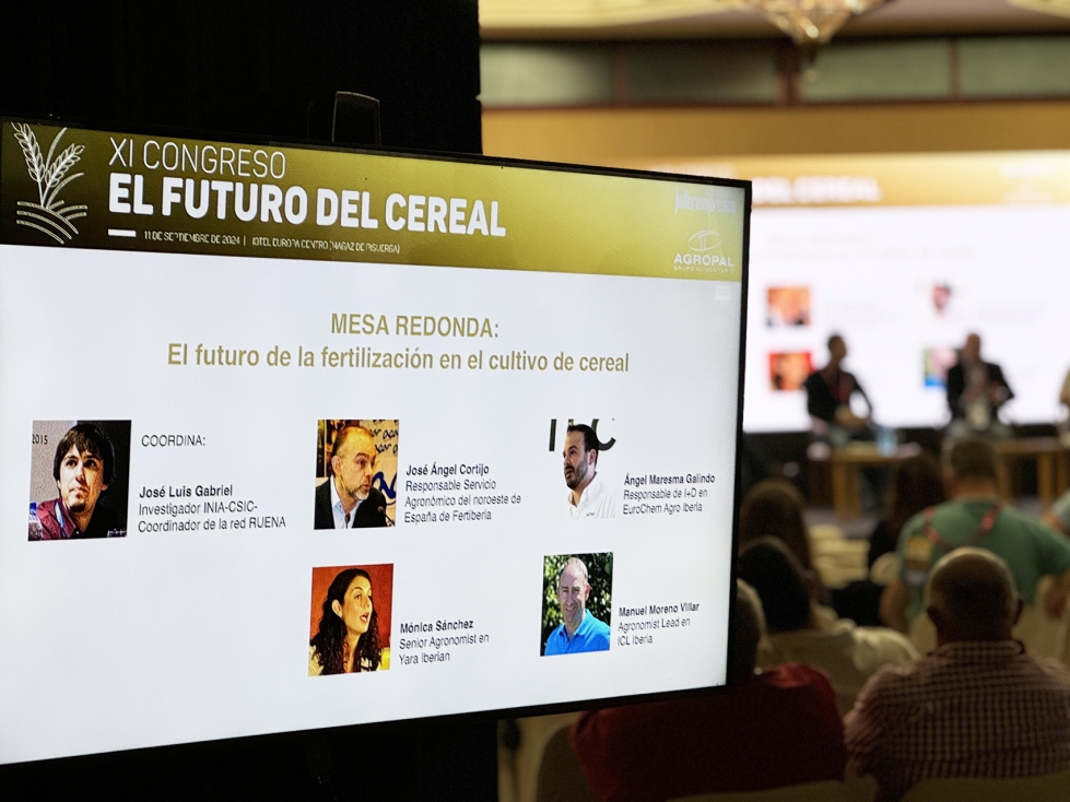 Imagen de la 11 edicin del Congreso 'El Futuro del Cereal' celebrado en 2024