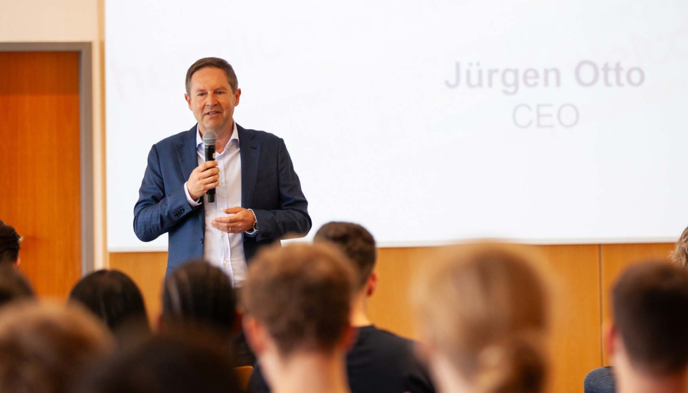 J�rgen Otto, director general de Heidelberg...