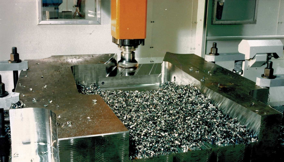 Mecanizado de alta velocidad sin lubricante refrigerante...