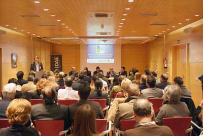Presentacin de la nueva Plataforma para el Impulso de la Generacin Distribuida y el Autoconsumo Energtico en la sede del Idae de Madrid...