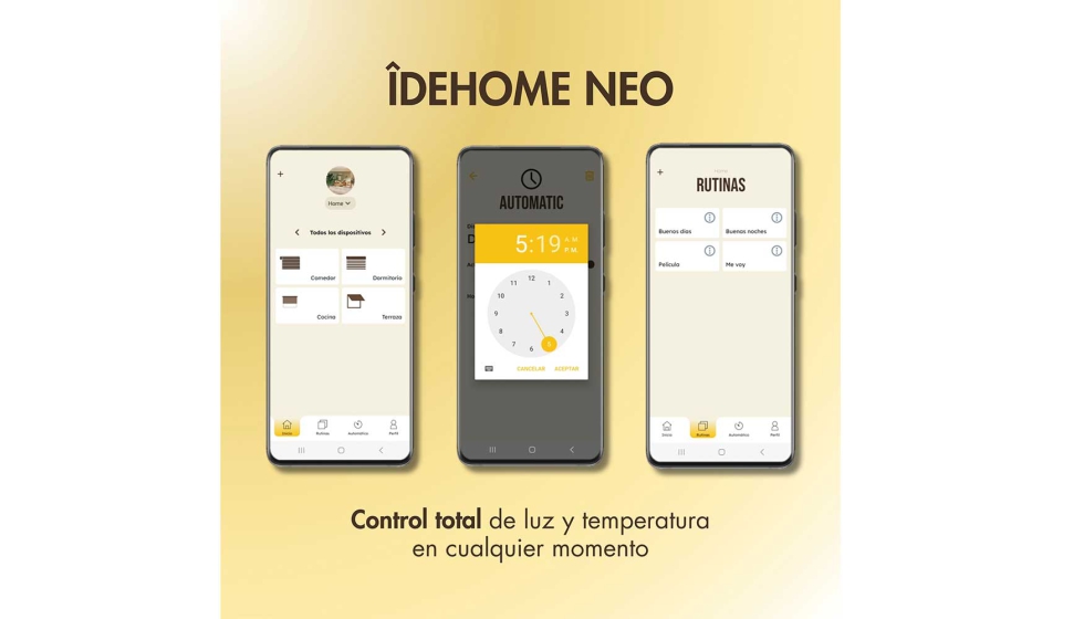 Idehome Neo, de Idemo Motors, ayuda a mejorar, de forma automtica e inteligente, las condiciones de confort del hogar