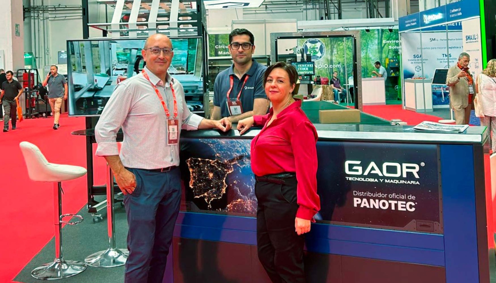 Jos Manuel Garca (director tcnico), Miguel Orenes (Back Office SAT) y Nati Gavira (Modelo de pago por uso)