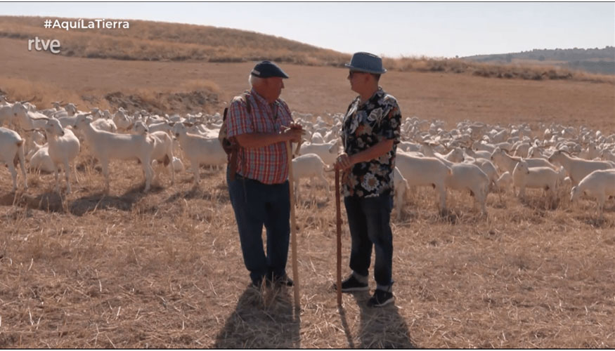 Un instante del reportaje