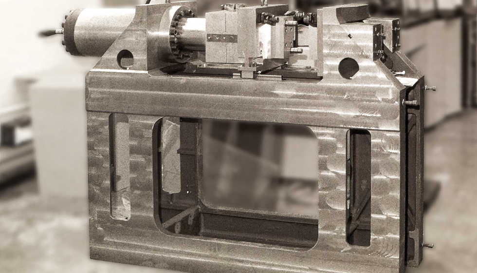 El primer bastidor sin barras de unin en el laboratorio...